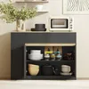 HOMCOM Sideboard, Aufbewahrungsmöbel mit 2-türigem Schrank, Produktbild-Vorschau 8