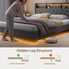 Čalouněná postel BEALIFE 160 × 200 cm s roštem | Tichá Náhled obrázku produktu 4