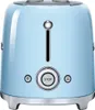 A light blue Smeg toaster is shown against a white background. Náhled obrázku produktu