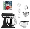 KitchenAid 4,8 L 5KSM175 Artisan Küchenmaschine Glasset mit Produktbild-Vorschau 1