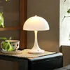 Led Pilz kleine Tischlampe, Drei Farben Touch Nachtlicht, Produktbild-Vorschau 2