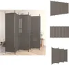 A room divider set up in a room. Náhled obrázku produktu