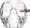 Kugelsicheres Whisky-Totenkopfglas mit versenkter Kugel Produktbild-Vorschau 2