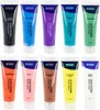 10 Flaschen Acrylfarbe / Set mit 10 Farben / 83ml je Tube / Produktbild-Vorschau 2
