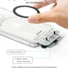 A hand is shown placing a magnetic ring onto an iPhone using an alignment guide. Anteprima dell’immagine prodotto