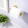 Delvant ESVAN držiak na toaletný papier kovový zlatý lesklý Náhľad obrázku produktu 3