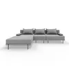 TRADA sofa ogrodowa zestaw wypoczynkowy Bahama S szary Podgląd zdjęcia produktu 4