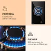 KlarsteinGoldflame plynová varná deska, 1 hořák wok, Náhled obrázku produktu 4