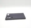 A dark gray Samsung phone case is shown on a white background. Produktbild-Vorschau
