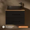 Planetmöbel LUX Badmöbel-Set Waschtisch mit Unterschrank Produktbild-Vorschau 3