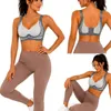 Damski sportowy biustonosz Push Up QS-40943 - Szary XXL Podgląd zdjęcia produktu 2