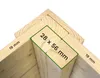 Alpholz Gerätehaus Alster 251x139cm Naturbelassen mit 19mm Produktbild-Vorschau 5