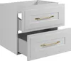RODAN | Badezimmerschränk 60 cm Weiß Matt - Modernes Produktbild-Vorschau 5