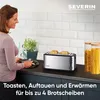 SEVERIN AT 2509 Toaster - Stainless steel Anteprima dell’immagine prodotto 22