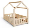 Łóżko Domek DUBI dziecięce 160x80 z materacem - kolor Podgląd zdjęcia produktu 2