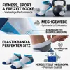 4-Paar Sneakersocken AirGrip für Damen & Herren aus Produktbild-Vorschau 12