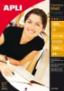 APLI Foto Papier DIN A4 120 g/qm matt 100 Blatt Produktbild-Vorschau 1