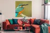 MuchoWow® Poster Eisvogel - Tiere - Vogel 100x100 cm - Produktbild-Vorschau 2