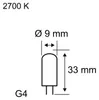 Paulmann 84399, 20 W, G4, 2000 h, 320 lm, 90, Dimmbar Anteprima dell’immagine prodotto 7
