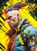 CALVENDO Puzzle Cyberpunk Heroe Futuristische Fusion von Produktbild-Vorschau 3