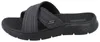 SKECHERS Go Walk Flex Sandal Damen Pantolette schwarz grau Produktbild-Vorschau 2