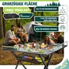KESSER® Campingtisch Klapptisch faltbar 145x70cm bis 100kg Produktbild-Vorschau 2