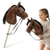 Mamabrum Hobby Horse Marrone 68 cm – Cavallo a bastone per Anteprima dell’immagine prodotto 1