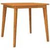 vidaXL Table de jardin 85 x 85 x 75 cm en bois massif Voir les images du produit 3