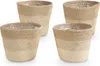 Bloomique - Geflochtener Blumentopf Gaby - Set mit 4 Töpfen Produktbild-Vorschau 1