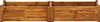 vidaXL Garten-Hochbeet Akazienholz 150x30x25 cm Produktbild-Vorschau 3