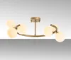 Opviq, Luminar - 14141, lampadario, oro, corpo in metallo, Anteprima dell’immagine prodotto 5