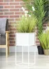 Moderner Blumenbeetständer weiß 50 cm GLAM Produktbild-Vorschau 2