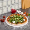 Relaxdays Kulatý kámen na pizzu, kamenná deska na pizzu a Náhled obrázku produktu 2