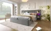 okwish Boxspringbett Polsterbett 160 x 200 cm mit Produktbild-Vorschau 4
