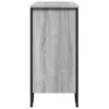vidaXL Príborník Grey Sonoma 91x35,5x74,5 cm Materiál na Náhľad obrázku produktu 5