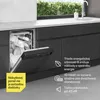 Klarstein Velaire umývačka riadu 45 cm - polointegrovaná, Náhľad obrázku produktu 3