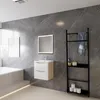 Badezimmerschrank 50cm Mineralguss Waschtisch mit Produktbild-Vorschau 3