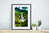 MuchoWow® MuchoWow® Gerahmtes Poster Wasserfall - Berge - Produktbild-Vorschau 6