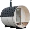 Home Deluxe Sauna a botte con stufa a legna LAGOM DELUXE - Anteprima dell’immagine prodotto 4