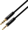 Câble audio 2.5mm / 3.5mm jack mâle/mâle, 1m par Akashi - Voir les images du produit 2