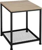 tectake® Beistelltisch Derby 45,5x45,5x55,5cm Produktbild-Vorschau 1