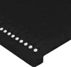 Design Möbel Kopfteile 2er Set Schwarz 100x5x78/88 cm Stoff Produktbild-Vorschau 4