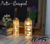 LED-Flasche mit Motiv, Norddeich Sonne Möwe Nordsee , grau, Produktbild-Vorschau 3