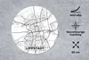 MuchoWow® Mauspad Mousepad Karte - Lippstadt - Karte - Produktbild-Vorschau 2