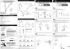 A collage of diagrams and text illustrating the assembly and installation of a monitor mount. Produktbild-Vorschau