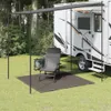 vidaXL Dywan namiotowy 200x200 cm antracytowy Podgląd zdjęcia produktu 1