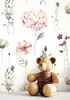NEWROOM Tapete Nawad Rosa Vliestapete - Floral Blumen Produktbild-Vorschau 1
