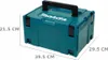 Makita Makpac Gr. 3 821551-8 Koffer ohne Einlage Produktbild-Vorschau 22