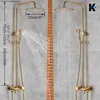 KLARWERK® JANA | Set di rubinetteria doccia vintage con Anteprima dell’immagine prodotto 8