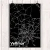 Mr. & Mrs. Panda Bild Vellmar DIN A3 - Geschenk, Stadt, Produktbild-Vorschau 2